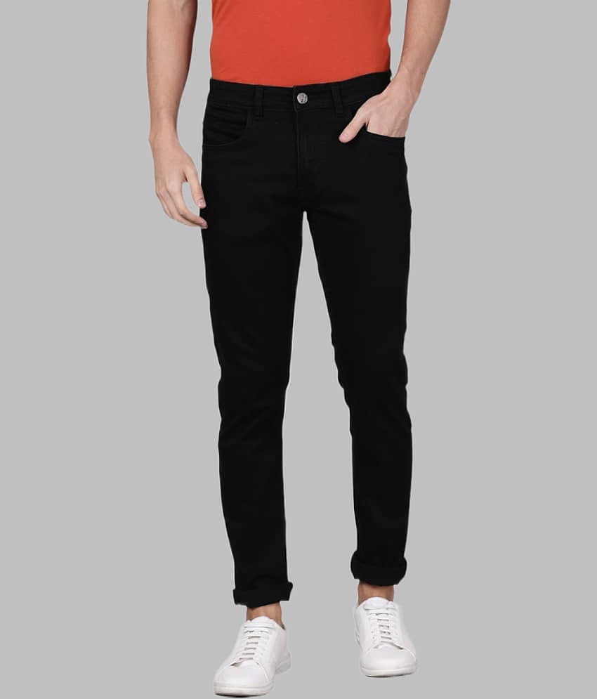Lawson - Black Denim Slim Fit Men's Jeans ( Pack of 1 )