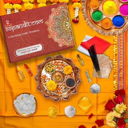 Laghu Rudrabhishek Puja Samagri Kit 33 Items