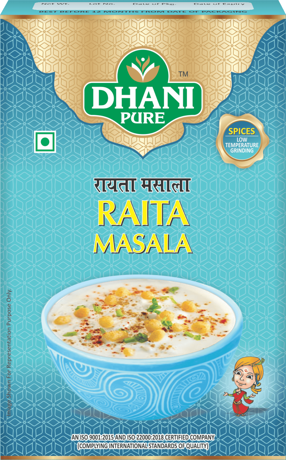 Dhani Pure Raita Masala Box (MRP : RS. 10/- ONLY)