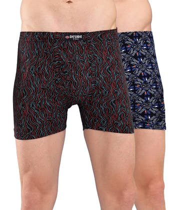 TT Pack of 2 Cotton Trunks For Men's ( Multicolor )