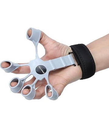 New Finger Grip Strengthener - Adjustable Finger Exerciser and Finger Stretcher - Grip Strength Trainer for Hand Therapy, Rock Climbing - Relieve Pain for Arthritis, Carpal Tunnel. Finger Strengthener
