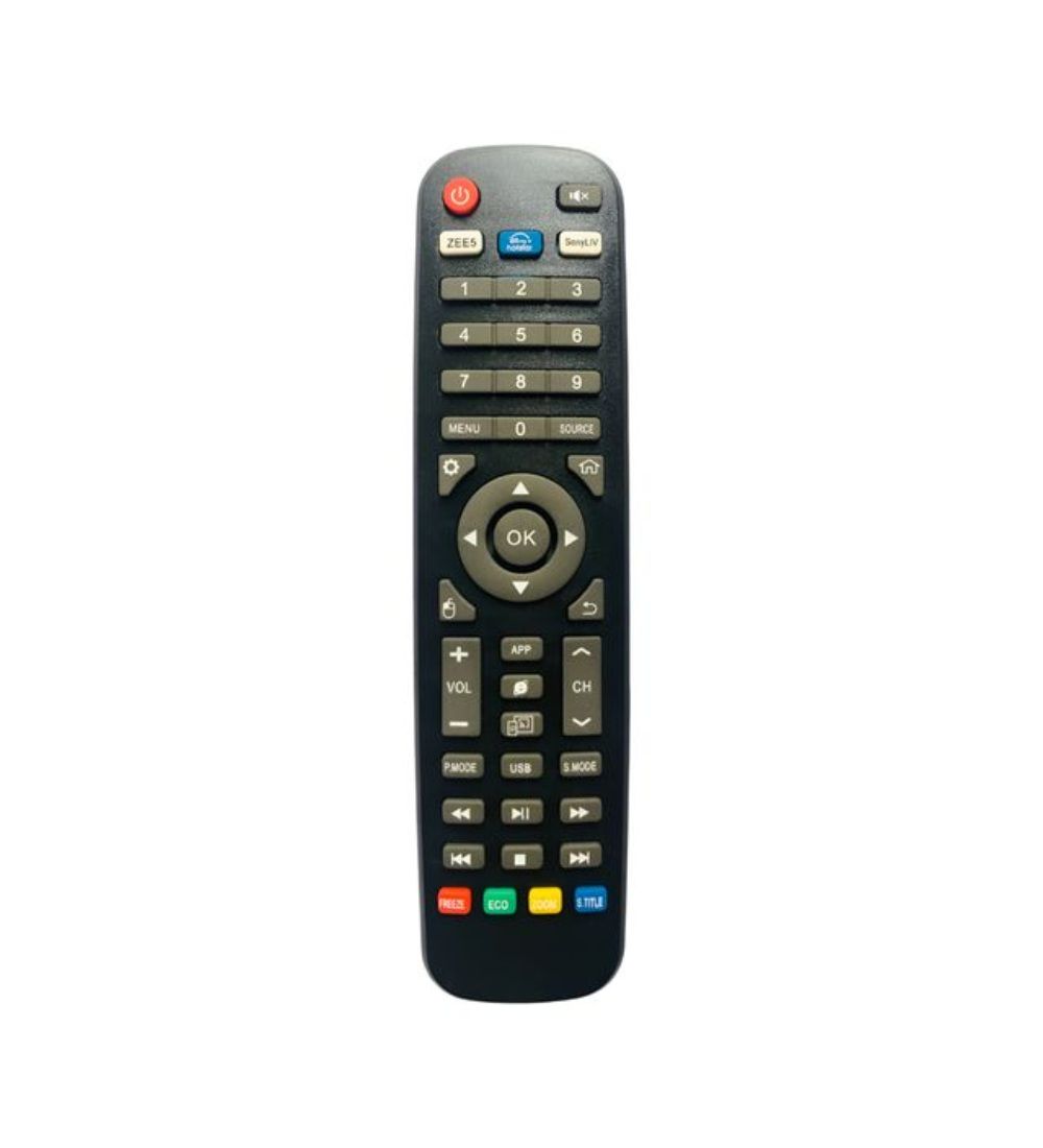 Smart TV Remote No.1193 Hyundai Smart TV LCD LED Remote Control (Black)