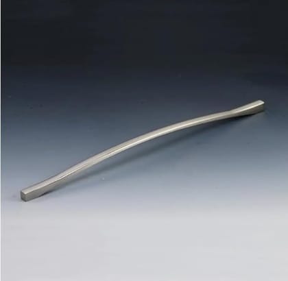 ADISON Zinc Cabinet Pull, 29 cm, Satin Nickel Finish, Pack of 2 Handles with Screws, Perfect for Modern cabinets and Easy installatio