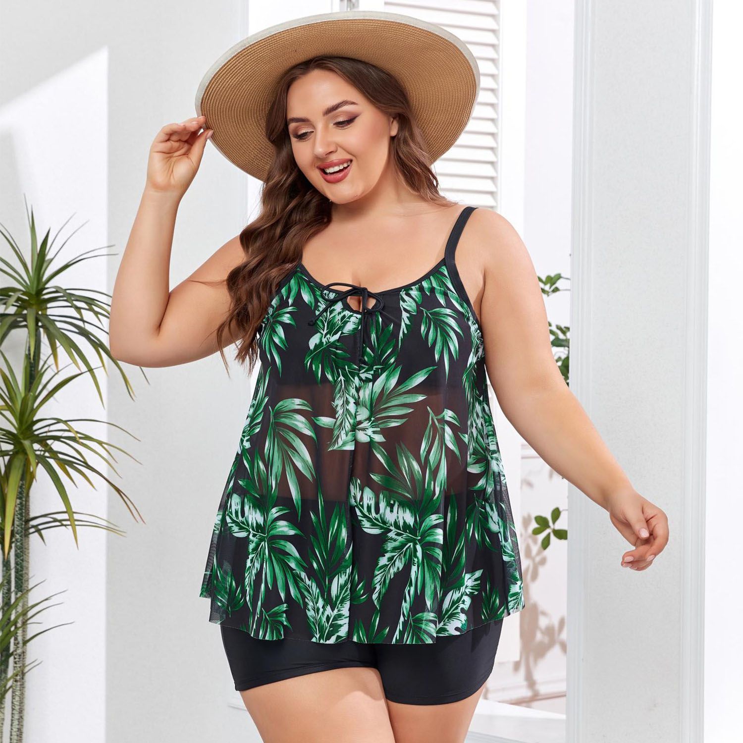 LOVEBIRD Plus Size Swimwear XSW9912 3Pc Set
