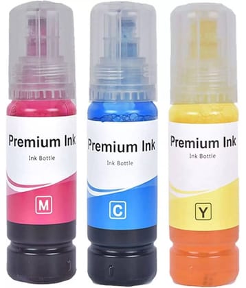 TEQUO 003 Ink For L3150 Multicolor Pack of 3 Cartridge for :Ink Printers Models: L3110, L3100, L3101, L3115, L3116, L3150, L3151, L3152, L3156