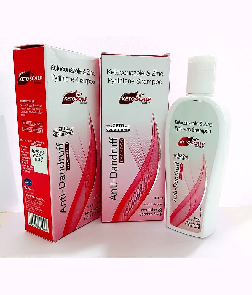 KETOSCALP ANTI-DANDRUFF SHAMPOO( PACK OF 2) Baby Shampoo 100 ml ( 2 pcs )