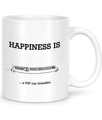 Idream Quote Printed Ceramic Coffee Mug 1 Pcs 300 mL
