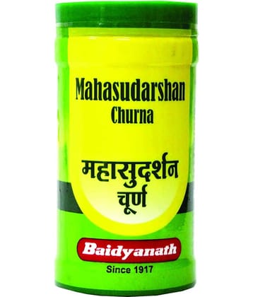 Baidyanath Nagpur Mahasudarshan Churna Powder 100 Gm Pack of 2