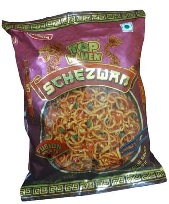 Nissin Top Ramen Schezwan Spicy Chilli Sauce Flavour, 70 gm