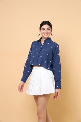 Zoe Crop Shirt-S / M