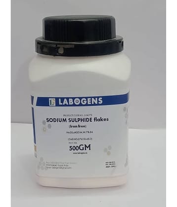 LABOGENS SODIUM SULPHIDE flakes (Iron free)   500GM
