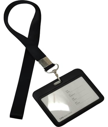 Dey 's stationery store - Plastic Card Holder ( Pack 1 )