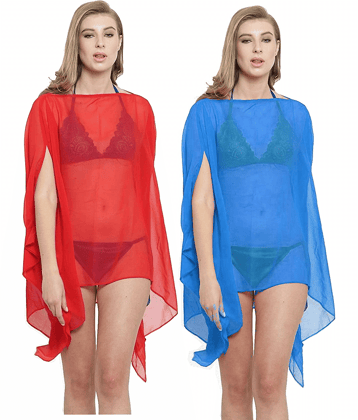 R L F Chiffon Multi Color Cover ups