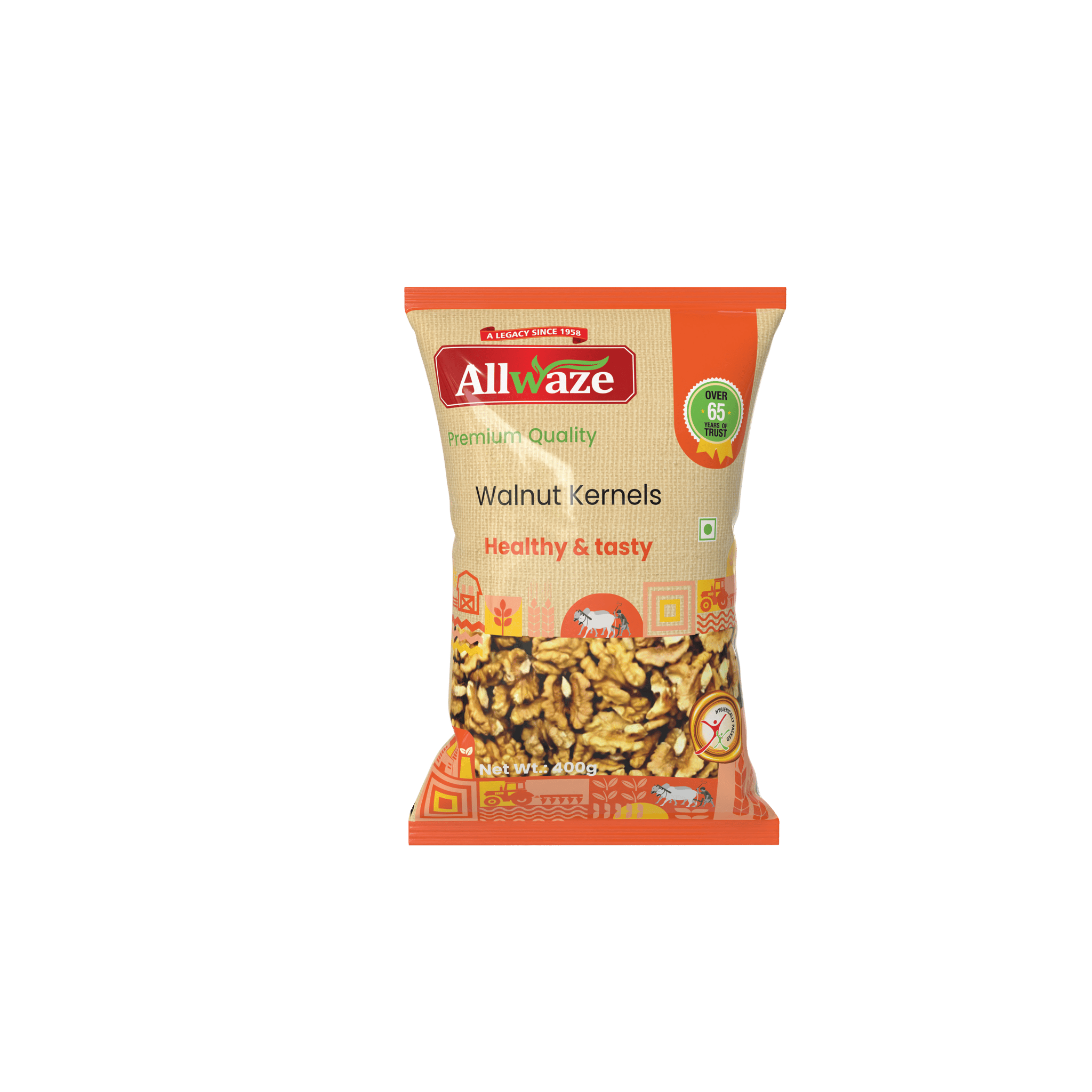 Allwaze Walnut Kernels 400gram