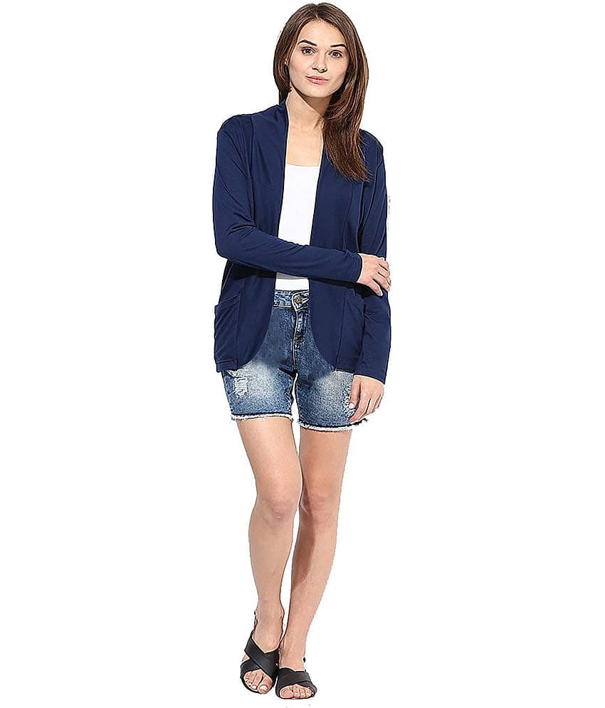 Goodluck Cotton Shrugs - Navy