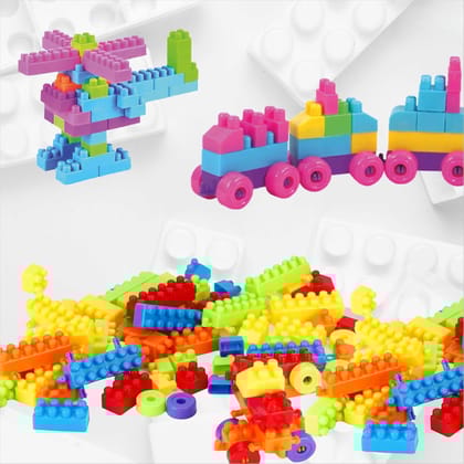 PlayMagic Building Blocks with Wheels 576 pcs
