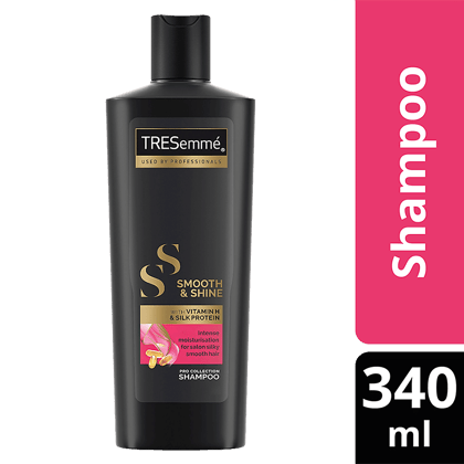 Tresemme Smooth & Shine Pro Collection Shampoo - Vitamin H & Silk Protein, Intense Moisturisation, 340 Ml Tresemme Smooth & Shine Pro Collection Shampoo - Vitamin H & Silk Protein, Intense Moisturisation, 340 Ml