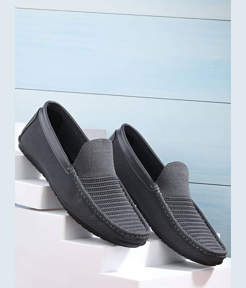 Prolific Grey Men's Slip-on Shoes