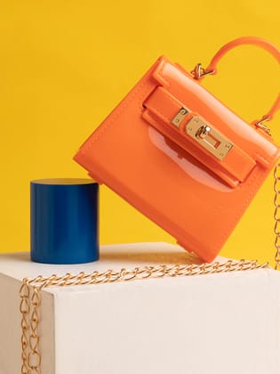 Sunburst Sling Orange Mini Bag-Sling Bag