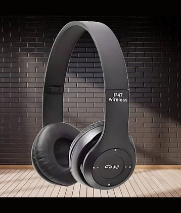 STONX p47 Bluetooth Bluetooth Headphone Over Ear 4 Hours Playback Active Noise cancellation IPX4(Splash & Sweat Proof) Multicolor