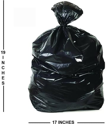 Plastic Compostable Roll Industrial Use Trash 17x19 InchesGarbage Bag(Pack of 10)