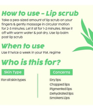 Plix Pomegranate Lip Exfoliating Scrub For Dark, Dry & Chapped LipsCocoa Butter & Vitamin E