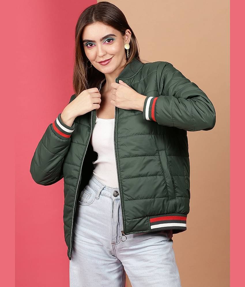Freehand - Polyester Green Puffer