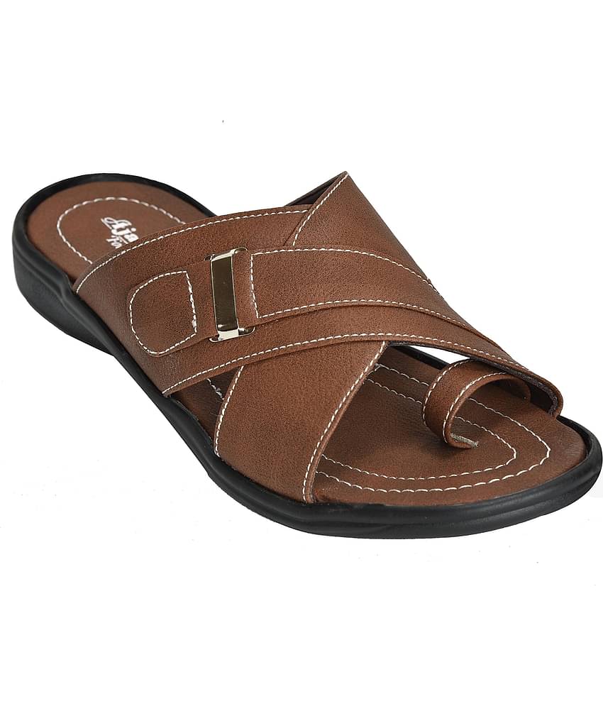 Ajanta - Brown  Daily Slipper