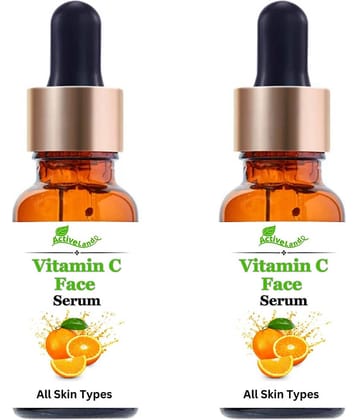 Activeland Face Serum Vitamin C Fairness For All Skin Type ( Pack of 2 )