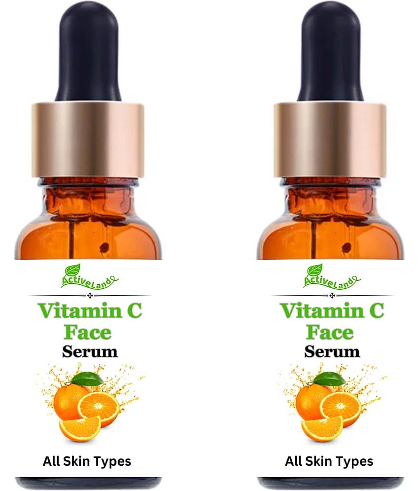 Activeland Face Serum Vitamin C Fairness For All Skin Type ( Pack of 2 )