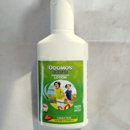Dabur Odomos Naturals Mosquito repellent Lotion Aloe vera & citronella 