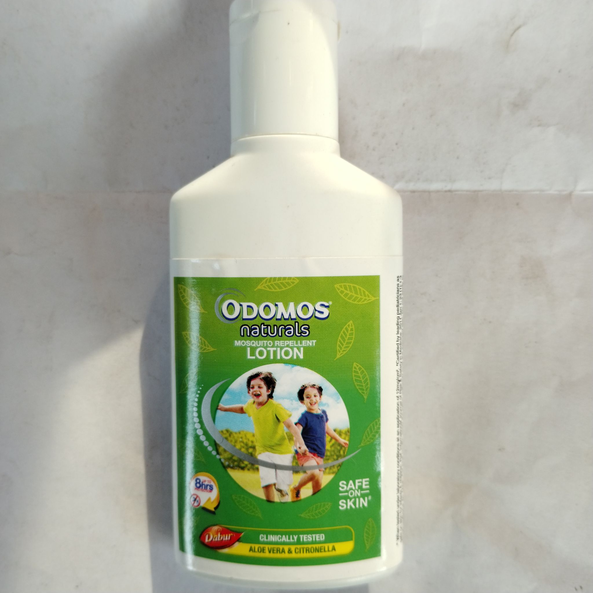 Dabur Odomos Naturals Mosquito repellent Lotion Aloe vera & citronella 