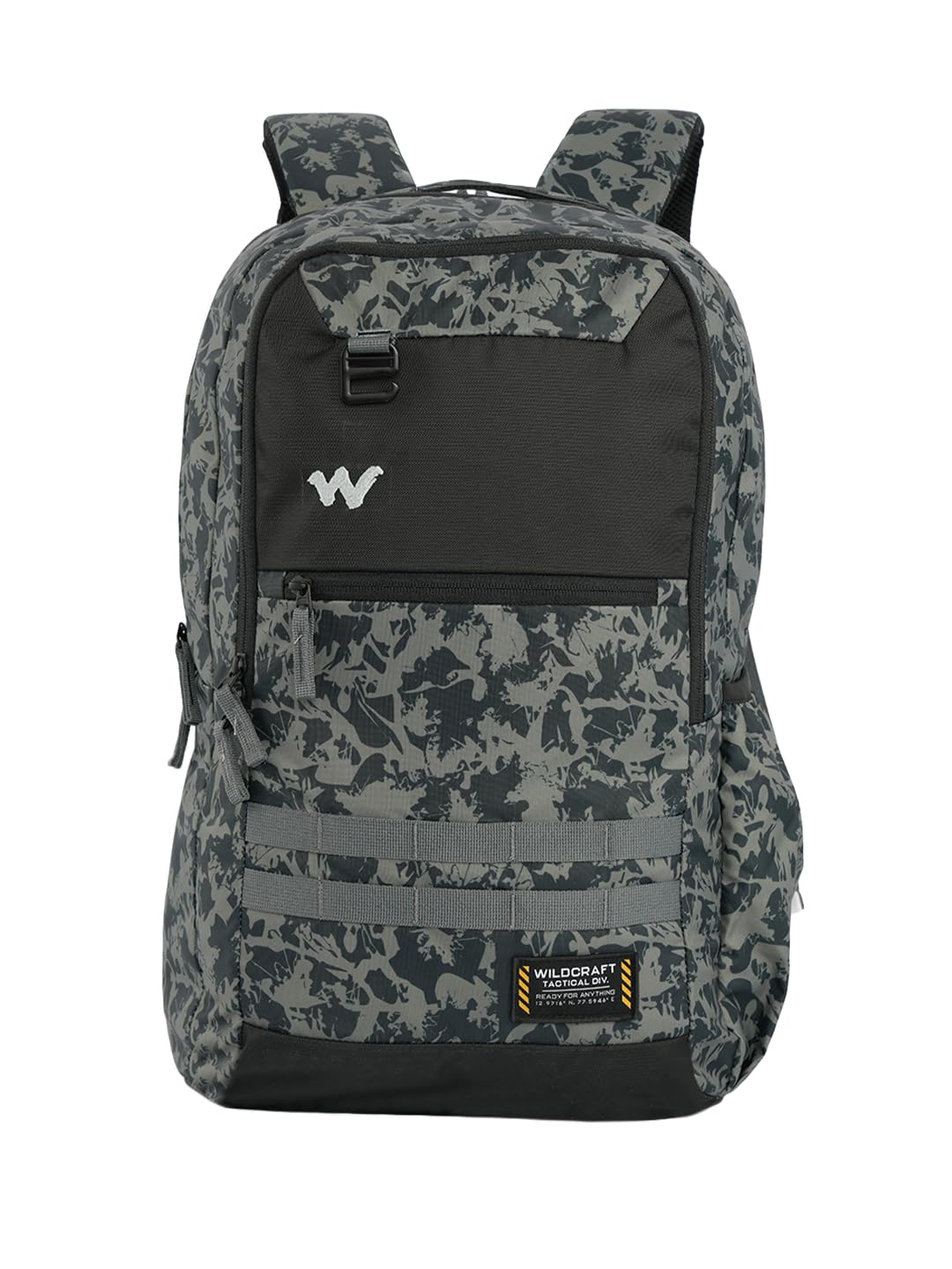 Safara Pro Laptop Backpack-(31L), Polyester, 1-3 Day Travel- Black(Camo Black)