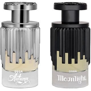 Ossa Autumn EDP Unisex Perfume 100ml And Moonlight EDP Unisex Perfume 100ml Long Lasting Fragrance (Pack of 2)