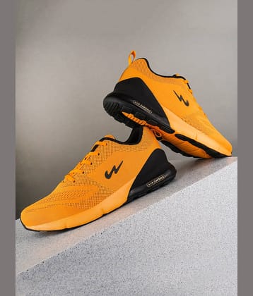 Campus NORTH PLUS Yellow Men's Sports Running Shoes