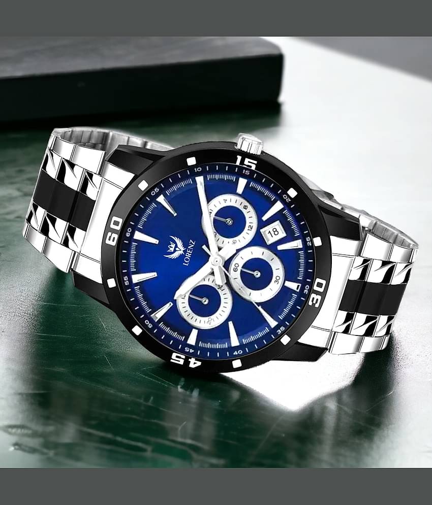 Lorenz Silver Stainless Steel Analog Men's Watch