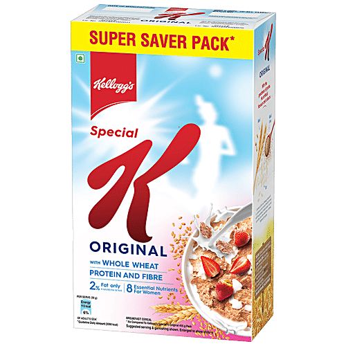 Kelloggs Original Special K - Low Fat, High In B Group Vitamins, Source Of Protein & Fibre, Breakfast Cereals, 935 g