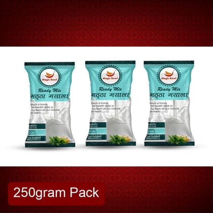 Magic Bowl Mattha Masala (250g) | Refreshing Traditional Spice Blend for Buttermilk | Daily Beverage Enhancer Magic Bowl Mattha Masala (250g) | Refreshing Traditional Spice Blend for Buttermilk | Daily Beverage Enhancer