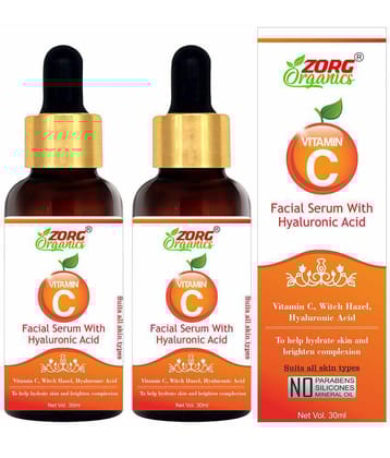 Zorg Organics - Daily Care Face Serum For All Skin Type ( Pack of 2 )