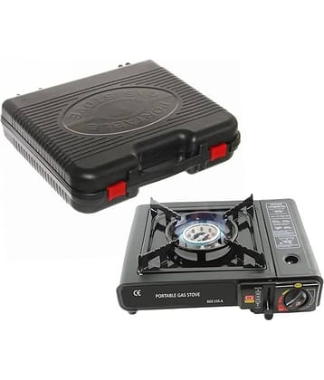 Portable Camping Stove With CarryIng Case | 2 IN Portable Camping Stove | Gas Powerd Single Burn Stove For Outdoor, Camping, Hiking, Trekking