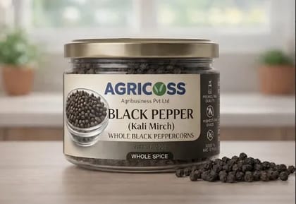 AGRICOSS Black Pepper Whole (Kali Mirch)