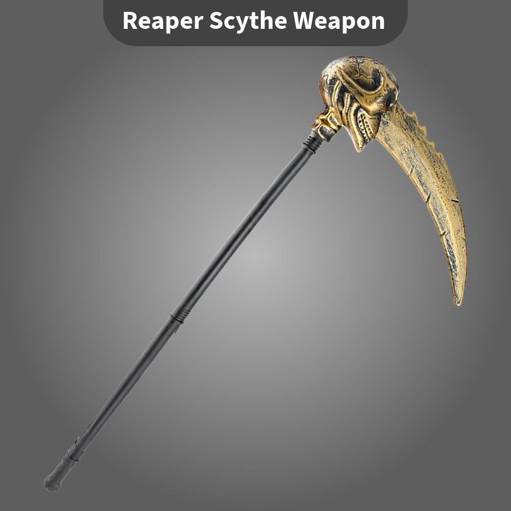 Skull wth Big Nose Golden Hand Holding Weapon - 1PC - Party and Festive Needs | Buy online on ZillyBuy