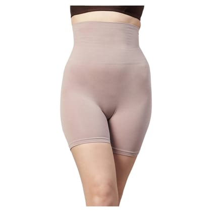 C9 Thigh Shaper With Tummy Control Shapewear | C8129-Latte / M