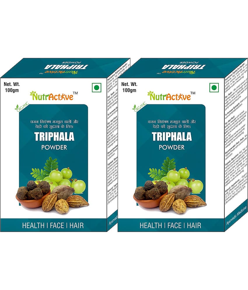 Nutractive Triphala Powder 100 Gm Pack of 2