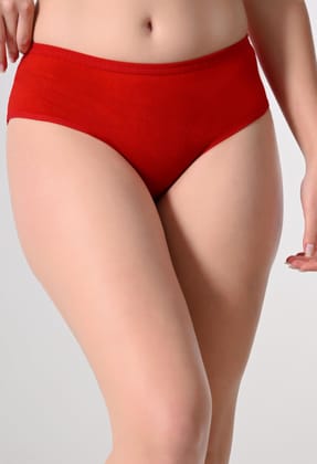 FAIROSTORE Women's Cotton Panties Comfortable Solid Panties Multicolor (XL Size 95 cm) Panties (Pack of 3)