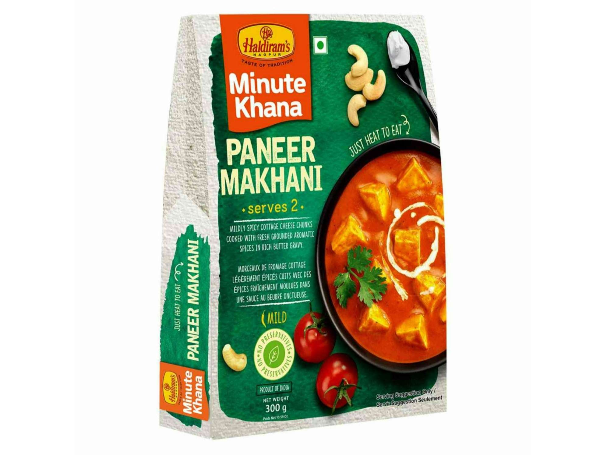 Haldiram's Nagpur Paneer Makhani - 300 Gm
