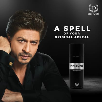 DENVER Black Code Nano,Caliber Nano, Honour Nano & Imperial Nano Deo - 50ML Each (Combo Pack of 4) | Long Lasting Deodorant Body Spray for Men DENVER Black Code Nano,Caliber Nano, Honour Nano & Imperial Nano Deo - 50ML Each (Combo Pack of 4) | Long Lasti