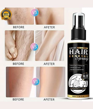 Kojic Natural Hair Removal Spray for Men & Women 100 ( Pack of 1 )