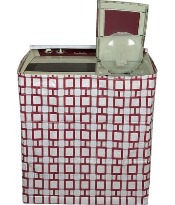 E-Retailer Single PVC Multi Washing Machine Cover for Universal 7 kg Semi-Automatic