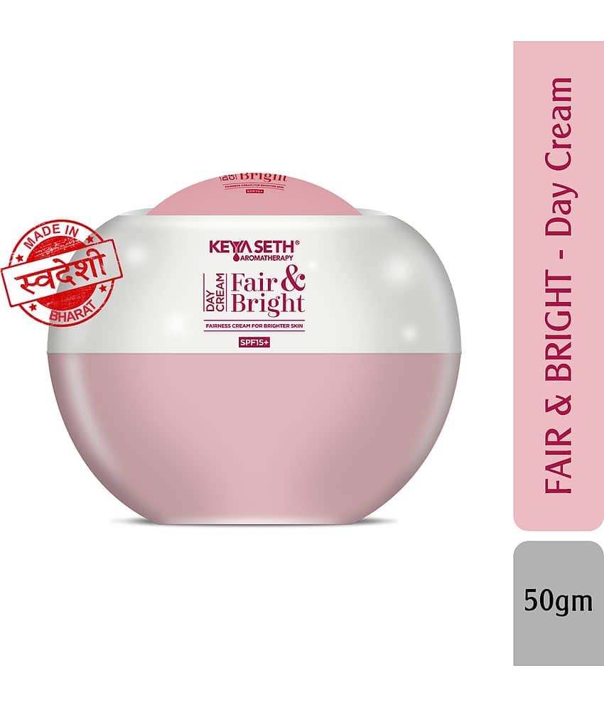 Keya Seth Aromatherapy Fair & Bright Day Cream 50 gm Pack of 2